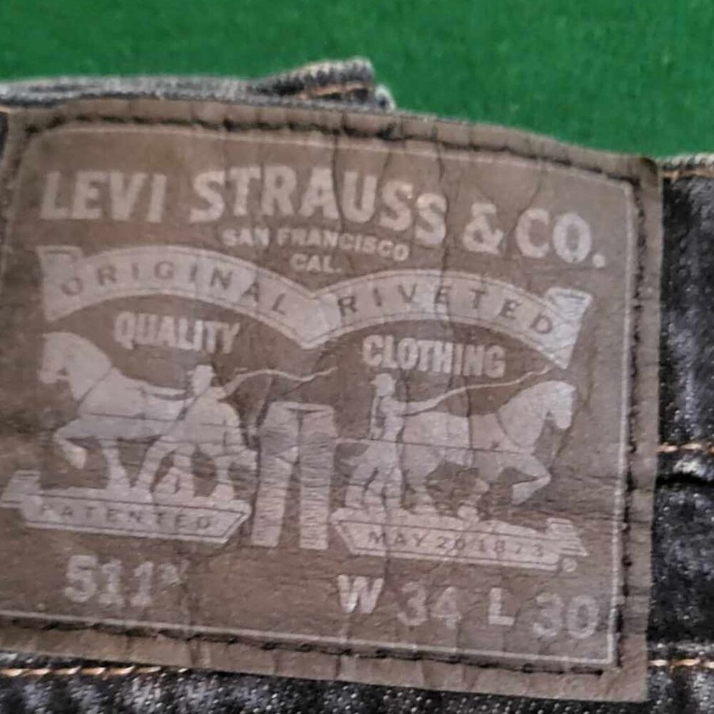 Men's Levi's 511 Blue Jeans. Size 34x30